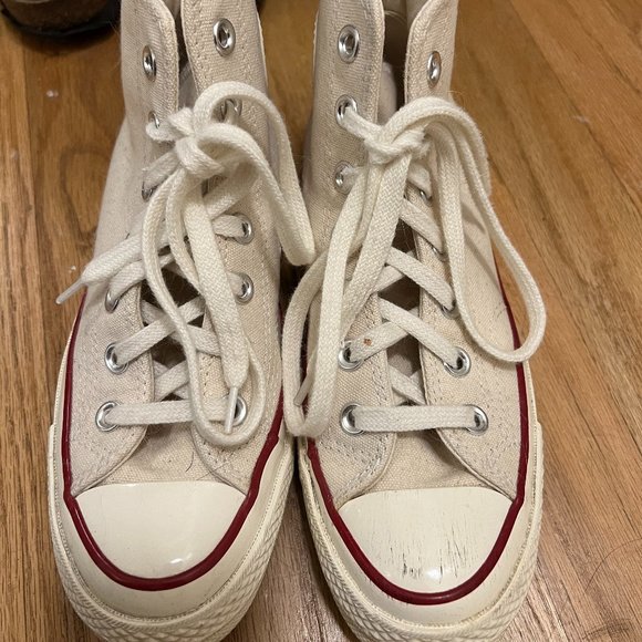 Converse Chuck 70 High Top in Parchment - Picture 2 of 5